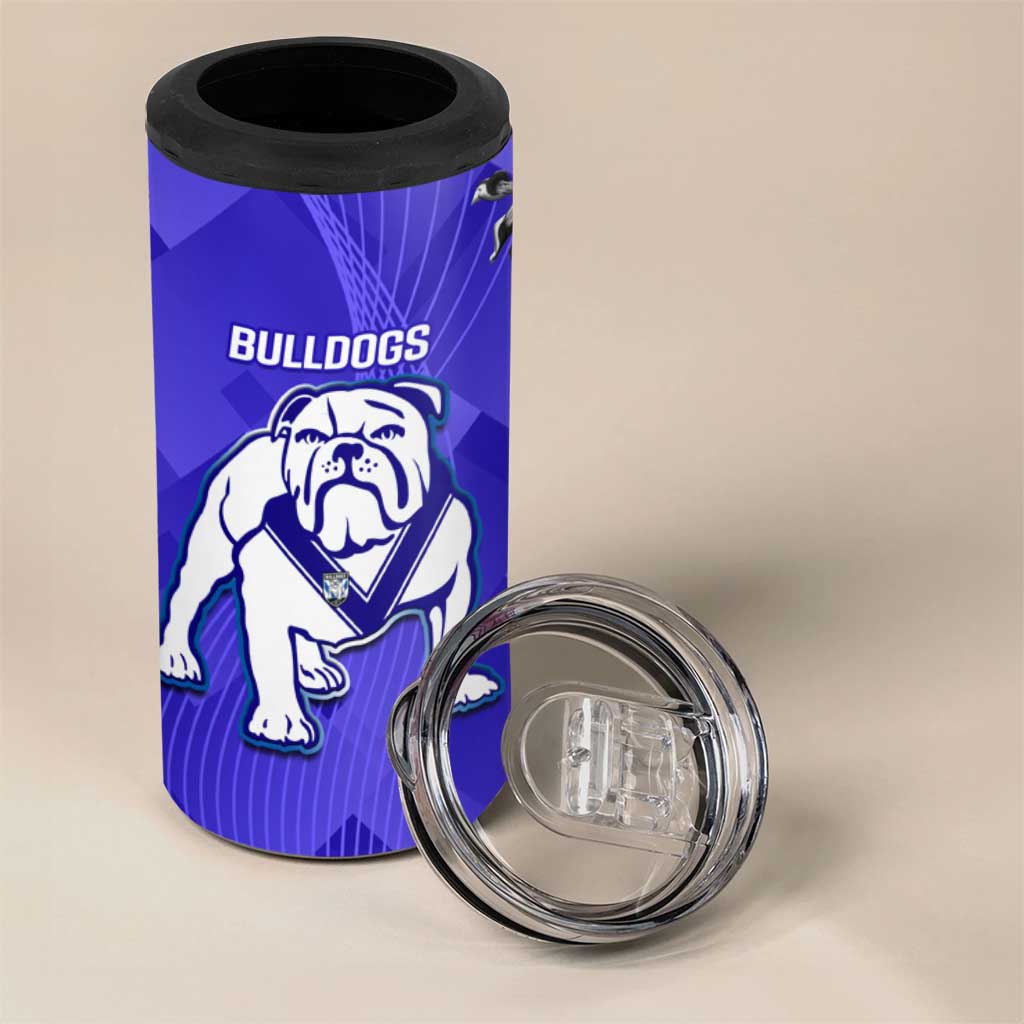 Rabbitohs and Bulldogs 4 in 1 Can Cooler Tumbler Dynamic Sporty Version