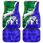 Rabbitohs and Bulldogs Car Mats Dynamic Sporty Version