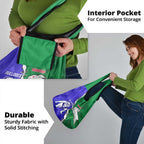 Rabbitohs and Bulldogs Grocery Bag Dynamic Sporty Version
