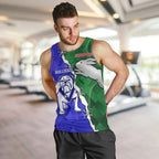 Personalised Rabbitohs and Bulldogs Men Tank Top Dynamic Sporty Version