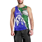 Personalised Rabbitohs and Bulldogs Men Tank Top Dynamic Sporty Version