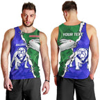 Personalised Rabbitohs and Bulldogs Men Tank Top Dynamic Sporty Version