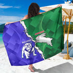 Rabbitohs and Bulldogs Sarong Dynamic Sporty Version