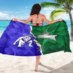 Rabbitohs and Bulldogs Sarong Dynamic Sporty Version