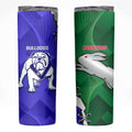 Rabbitohs and Bulldogs Skinny Tumbler Dynamic Sporty Version