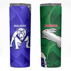 Rabbitohs and Bulldogs Skinny Tumbler Dynamic Sporty Version