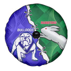 Rabbitohs and Bulldogs Spare Tire Cover Dynamic Sporty Version