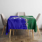 Rabbitohs and Bulldogs Tablecloth Dynamic Sporty Version