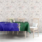 Rabbitohs and Bulldogs Tablecloth Dynamic Sporty Version