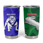 Rabbitohs and Bulldogs Tumbler Cup Dynamic Sporty Version