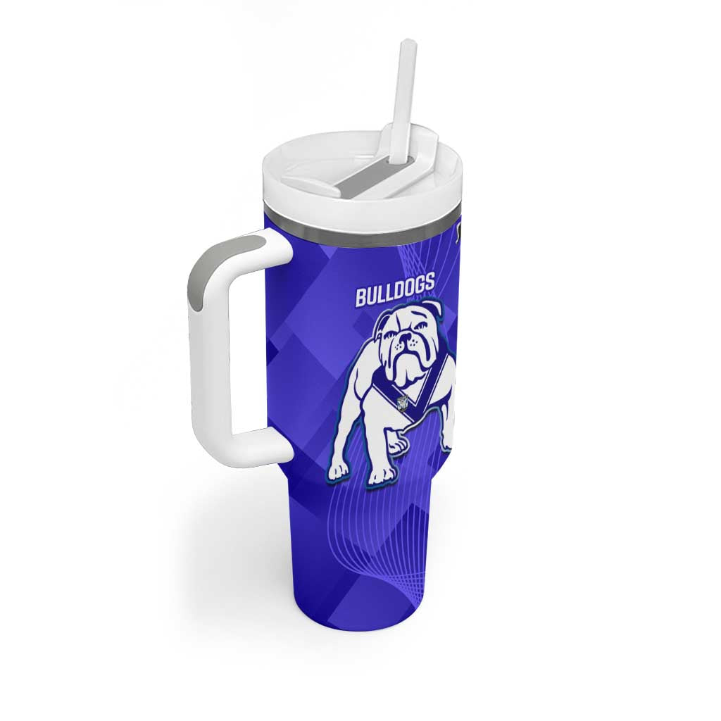 Rabbitohs and Bulldogs Tumbler With Handle Dynamic Sporty Version