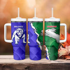 Rabbitohs and Bulldogs Tumbler With Handle Dynamic Sporty Version