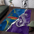 Crows and Dockers Area Rug Dynamic Sporty Version