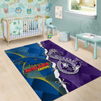 Crows and Dockers Area Rug Dynamic Sporty Version
