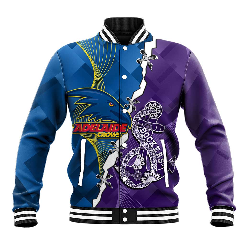 Personalised Crows and Dockers Baseball Jacket Dynamic Sporty Version