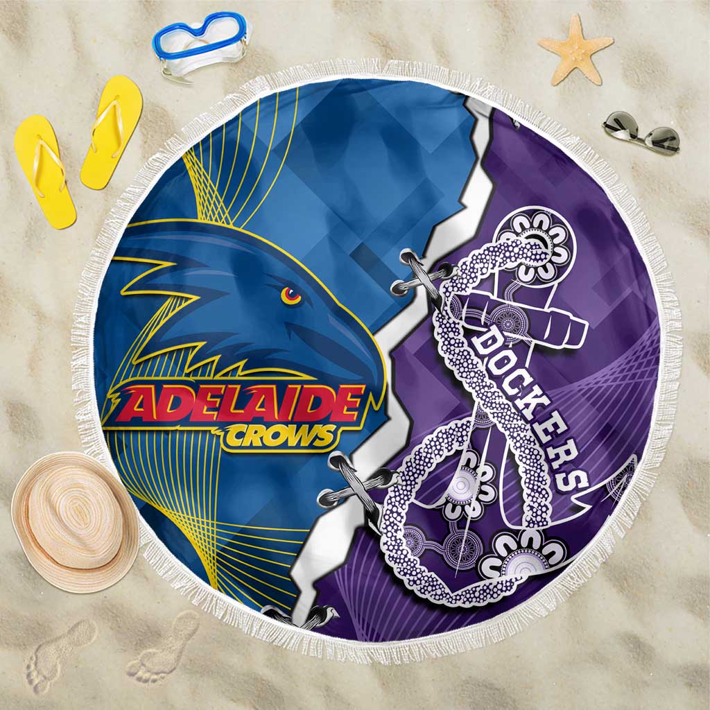 Crows and Dockers Beach Blanket Dynamic Sporty Version
