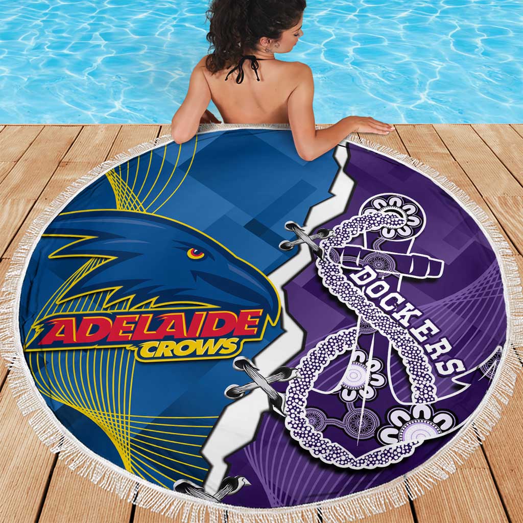 Crows and Dockers Beach Blanket Dynamic Sporty Version