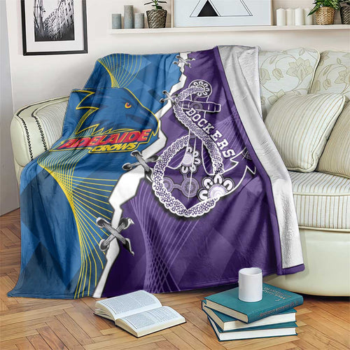 Crows and Dockers Blanket Dynamic Sporty Version