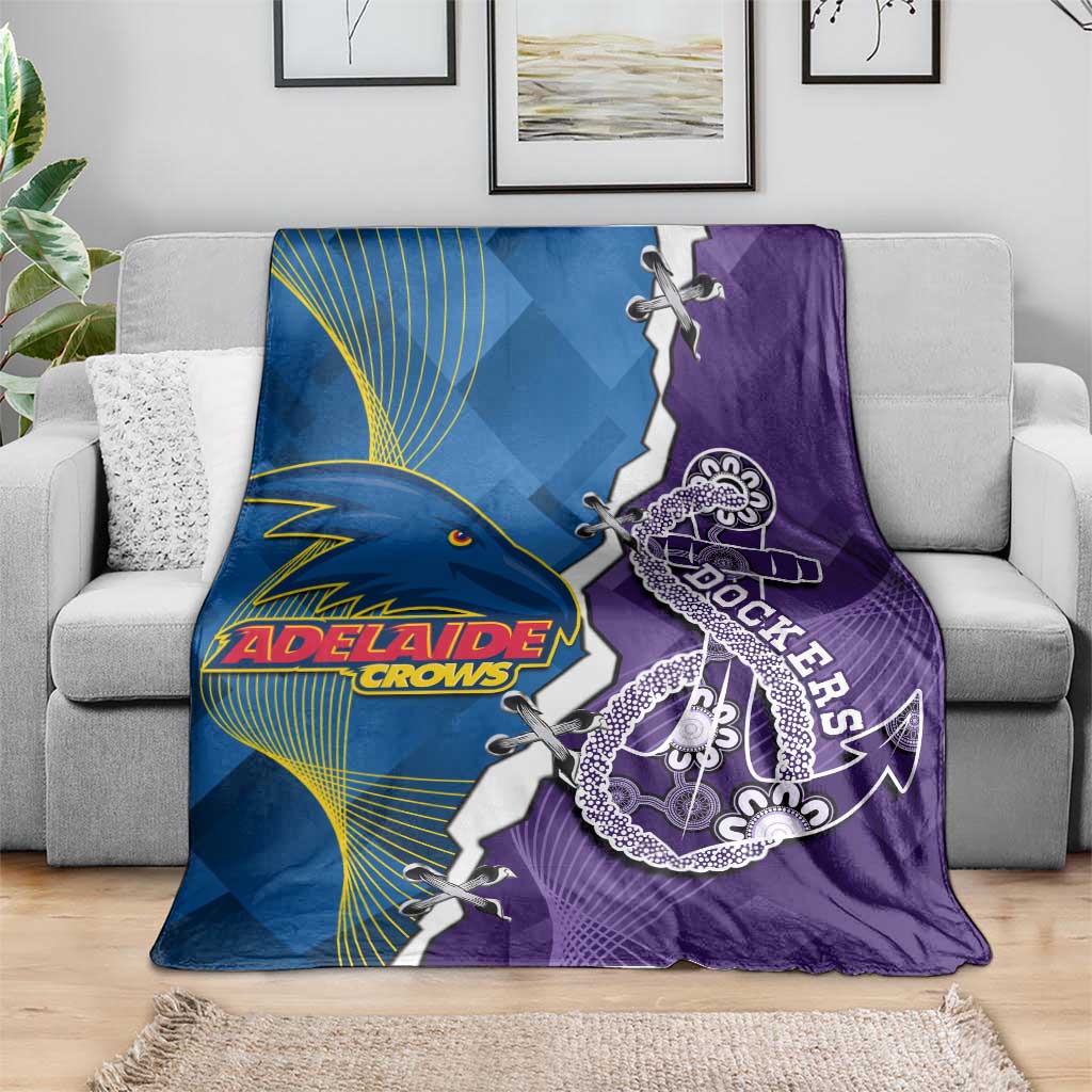 Crows and Dockers Blanket Dynamic Sporty Version