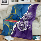 Crows and Dockers Blanket Dynamic Sporty Version