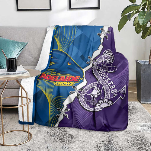 Crows and Dockers Blanket Dynamic Sporty Version