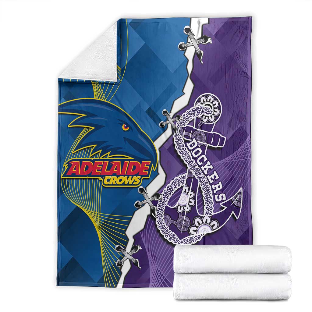 Crows and Dockers Blanket Dynamic Sporty Version