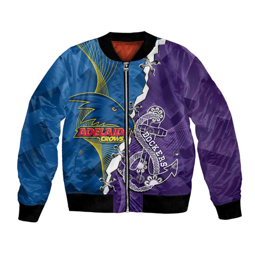 Personalised Crows and Dockers Bomber Jacket Dynamic Sporty Version