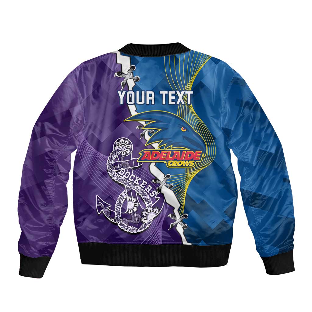 Personalised Crows and Dockers Bomber Jacket Dynamic Sporty Version