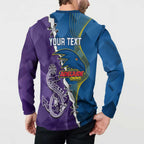 Personalised Crows and Dockers Button Sweatshirt Dynamic Sporty Version