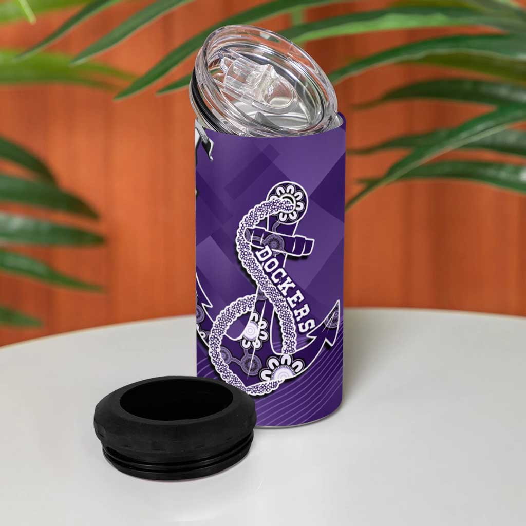 Crows and Dockers 4 in 1 Can Cooler Tumbler Dynamic Sporty Version