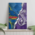 Crows and Dockers Canvas Wall Art Dynamic Sporty Version