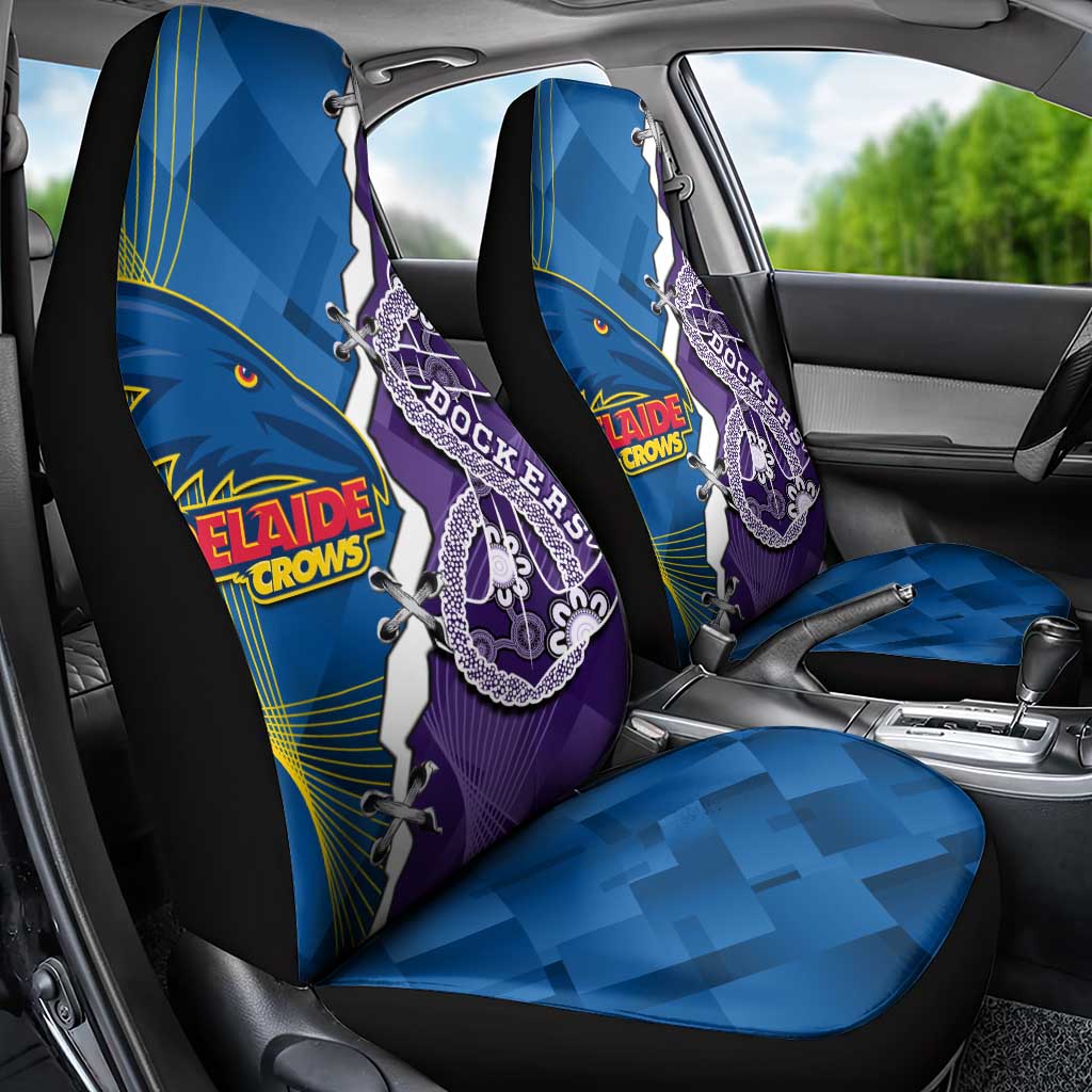 Crows and Dockers Car Seat Cover Dynamic Sporty Version