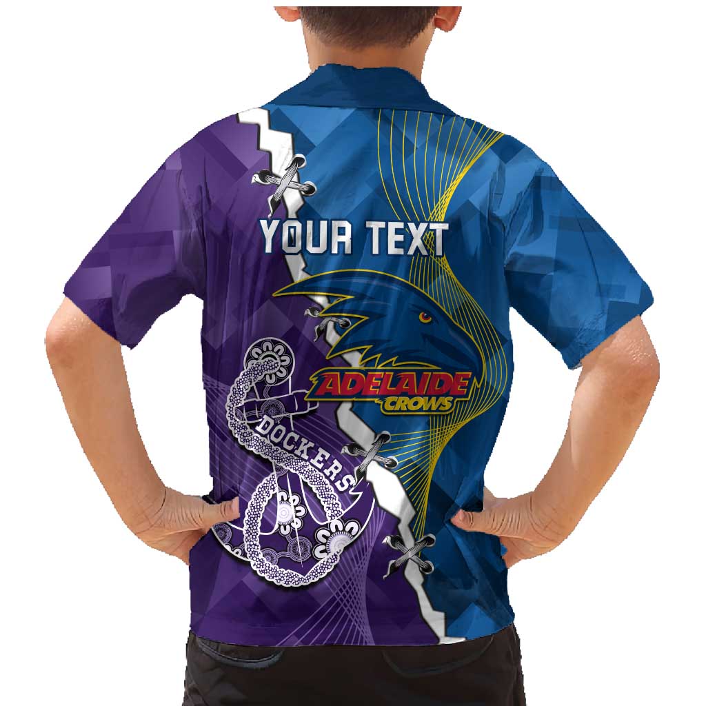 Personalised Crows and Dockers Family Matching Mermaid Dress and Hawaiian Shirt Dynamic Sporty Version