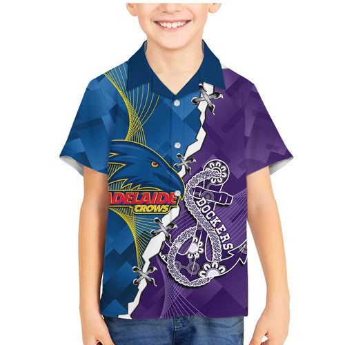 Personalised Crows and Dockers Family Matching Mermaid Dress and Hawaiian Shirt Dynamic Sporty Version