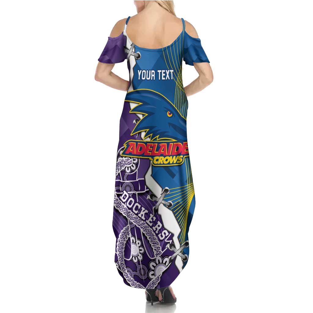 Personalised Crows and Dockers Family Matching Summer Maxi Dress and Hawaiian Shirt Dynamic Sporty Version