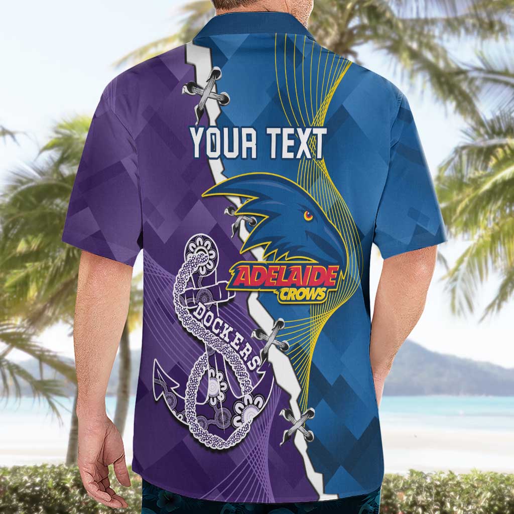 Personalised Crows and Dockers Hawaiian Shirt Dynamic Sporty Version