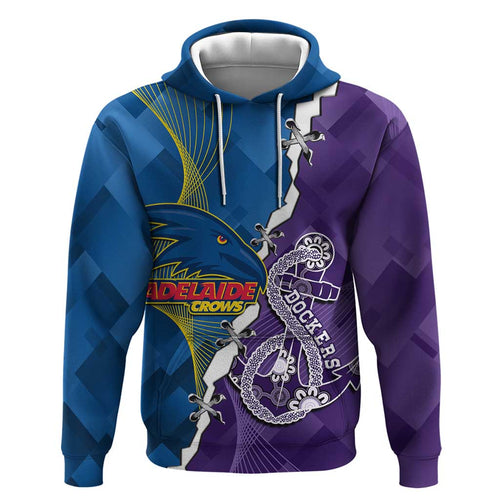 Personalised Crows and Dockers Hoodie Dynamic Sporty Version