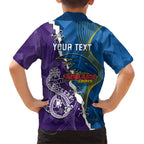 Personalised Crows and Dockers Kid Hawaiian Shirt Dynamic Sporty Version