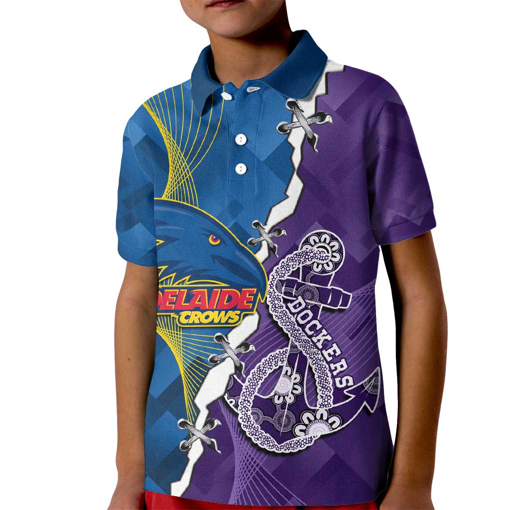 Personalised Crows and Dockers Kid Polo Shirt Dynamic Sporty Version