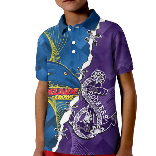 Personalised Crows and Dockers Kid Polo Shirt Dynamic Sporty Version