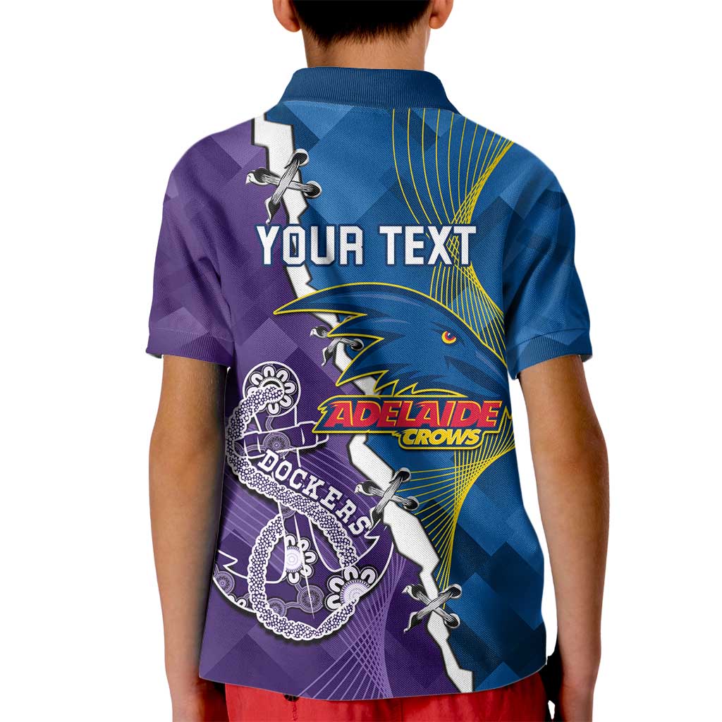 Personalised Crows and Dockers Kid Polo Shirt Dynamic Sporty Version