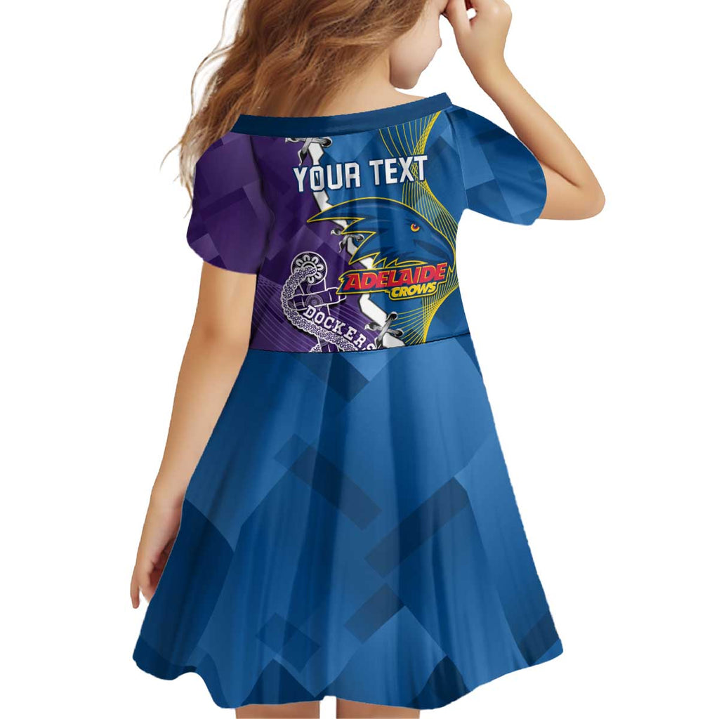 Personalised Crows and Dockers Kid Short Sleeve Dress Dynamic Sporty Version