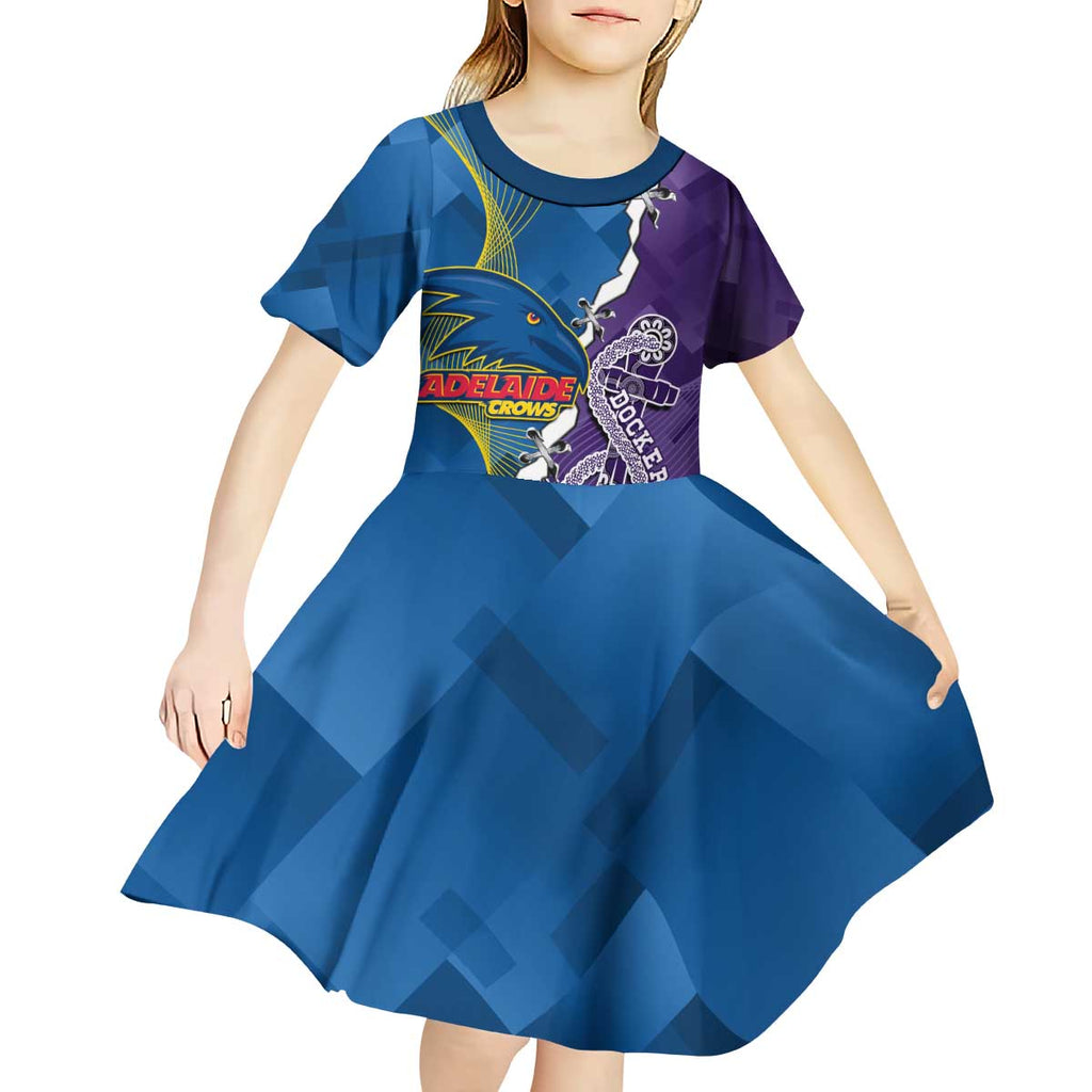 Personalised Crows and Dockers Kid Short Sleeve Dress Dynamic Sporty Version
