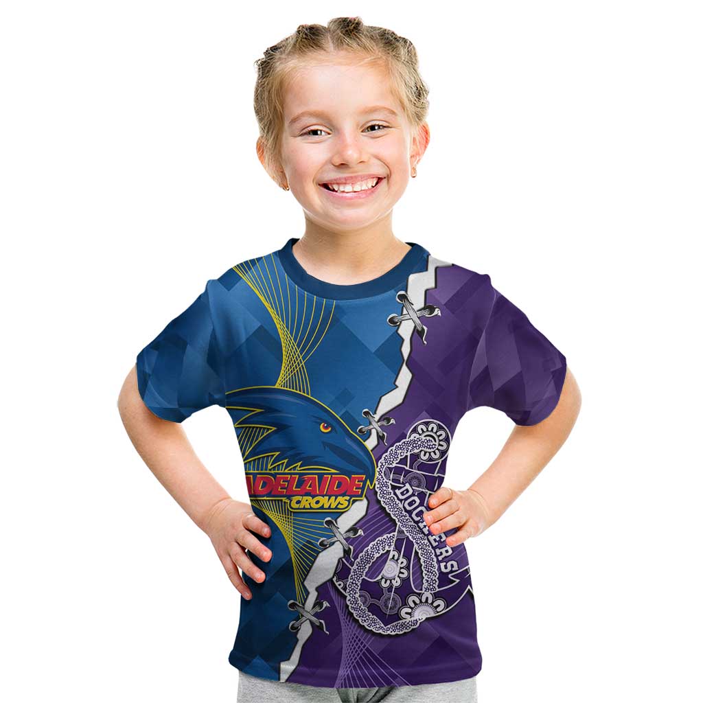 Personalised Crows and Dockers Kid T Shirt Dynamic Sporty Version