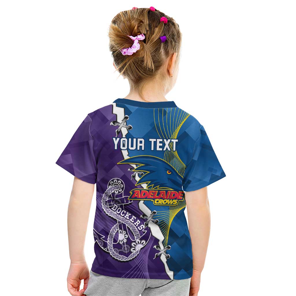 Personalised Crows and Dockers Kid T Shirt Dynamic Sporty Version