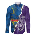 Personalised Crows and Dockers Long Sleeve Button Shirt Dynamic Sporty Version
