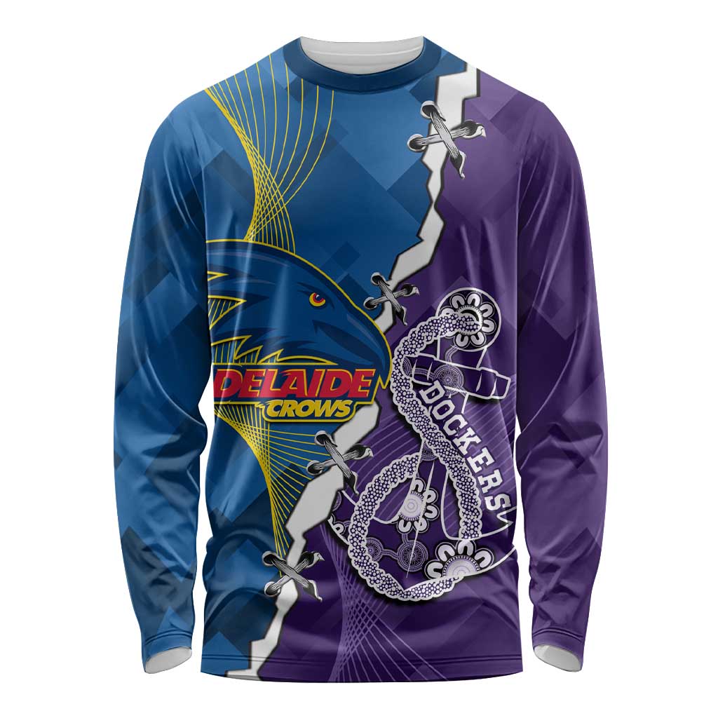 Personalised Crows and Dockers Long Sleeve Shirt Dynamic Sporty Version
