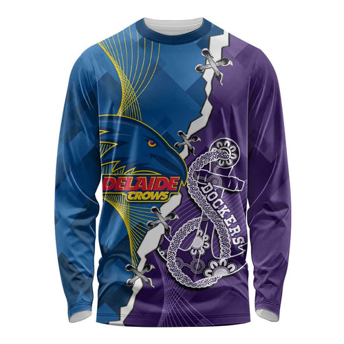 Personalised Crows and Dockers Long Sleeve Shirt Dynamic Sporty Version