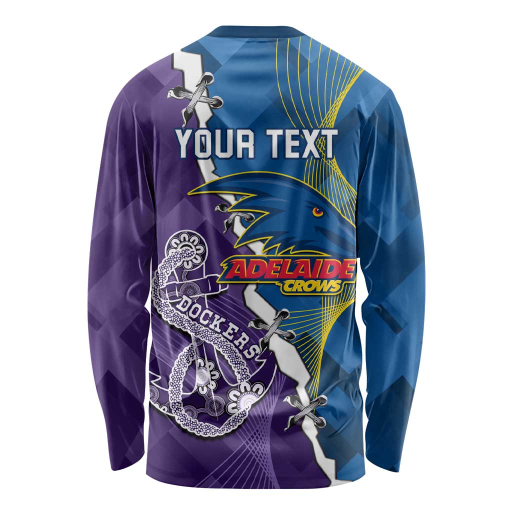 Personalised Crows and Dockers Long Sleeve Shirt Dynamic Sporty Version