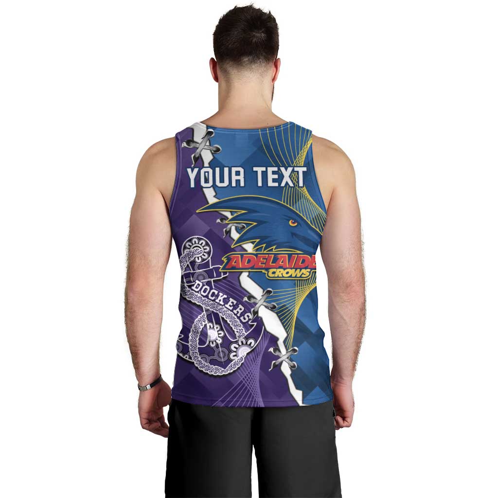 Personalised Crows and Dockers Men Tank Top Dynamic Sporty Version